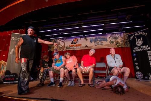 Biker Comedy Hypnotist Gary Michaels - Day 1